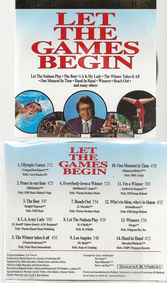 Lee Towers - Let The Games Begin - Lee Towers