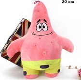 Patrick knuffel - Spongebob Squarepants speelgoed - Nickelodeon knuffel  - Pluche - Kindercadeau - 20cm