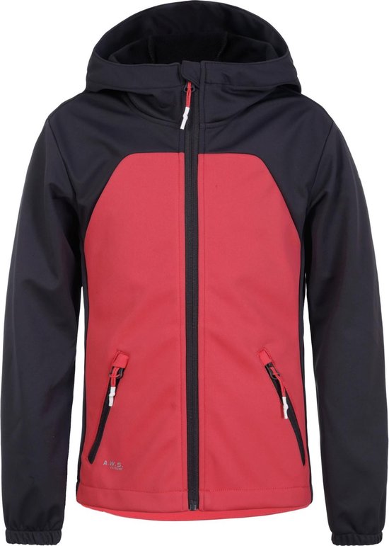 Icepeak Icepeak Kimry  Outdoorjas - Maat 128  - Meisjes - navy - roze