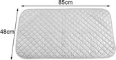 Draagbare en antislip strijkmat met magneetjes - strijkmat voor op tafel - tafel strijkmat - praktisch voor op reis - strijkdeken ruimtebesparend - 48 CM x 85 CM