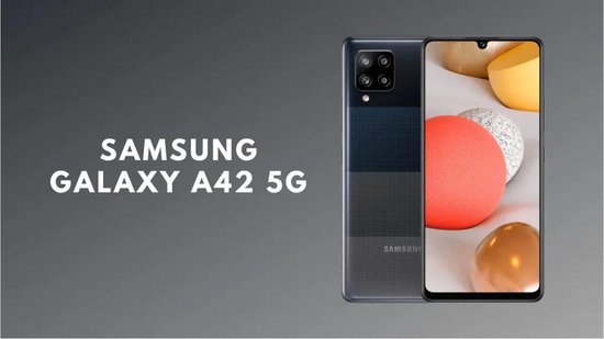 Samsung Galaxy A42 5G SM-A426B -128 GB - Dual SIM -Prism Dot Gray | bol