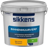 Sikkens - Binnenmuurverf - Muurverf - Mengkleur - Mat - RAL1003 - 5L