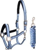 Harry's Horse Halsterset  Leandra - Light Blue - full