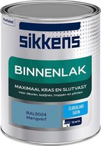 Sikkens Binnenlak - Verf - Zijdeglans - Mengkleur - RAL5024 - 1L