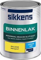 Sikkens Binnenlak - Verf - Zijdeglans - Mengkleur - RAL1016 - 1L