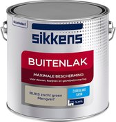 Sikkens Buitenlak - Verf - Zijdeglans - Mengkleur - RIJKS zacht groen - 2,5 liter