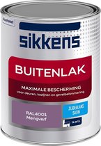 Sikkens Buitenlak - Verf - Zijdeglans - Mengkleur - RAL4001 - 1L