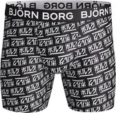 Björn Borg - Heren Onderbroeken 1-Pack Boxers JPN Logo Zwart - Zwart - Maat S