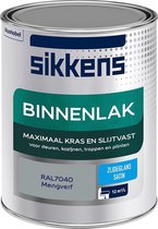 Sikkens Binnenlak - Verf - Zijdeglans - Mengkleur - RAL7040 - 1L