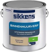 Sikkens Binnenmuurverf Mat - RIJKS kleuren - RIJKS oker - 2,5 Liter