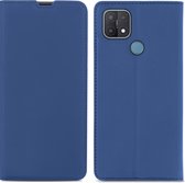 iMoshion Slim Folio Book Case Oppo A15 hoesje - Donkerblauw