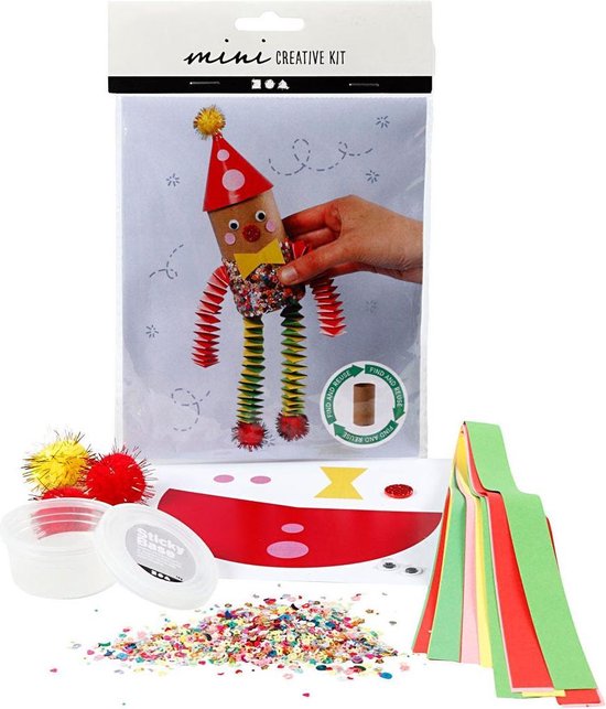 Foto: Creative mini kit toiletrol clown 1doos 1 doos