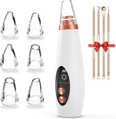 L'Unique Blackhead Remover / Inclusief Acnenaalden / Acne naalden / Inclusief 6 Opzetstukken / Mee Eter Verwijderaar / Mee Eters Verwijderen / Gezichtsreiniger Elektrisch / Vacuüm / Blackhead