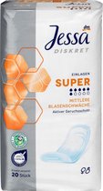 Jessa Diskret Discreet maandverband Super ( 20 St )