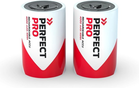 langzaam ga zo door Dader Perfectpro Batterij - NiMH 8000 mAh - 2 stuks D - PP-D2 | bol.com