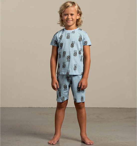 Eskimo pyjama jongens - blauw - Cool mood - maat 92