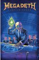 foto van Megadeth Textiel Poster Flag Rust In Peace Multicolours