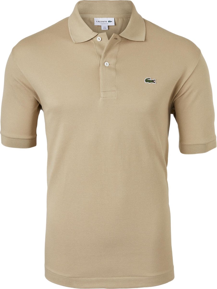 Lacoste Classic Fit polo - beige - Maat: 3XL