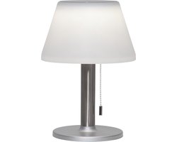 SOLAR LED Tuin Tafellamp warm wit licht met dimmer voor buiten met zonne energie