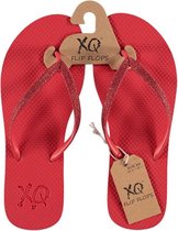 XQ Flipflops - Dames teenslippers - Rood - Maat 41