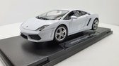 Lamborghini Gallardo LP560-5 Wit 1:18 Welly