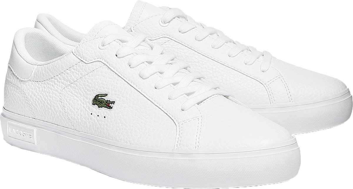 Lacoste Carnaby Heren Schoenen White Leer Maat 39.5 Foot Locker - Schoenen .nl
