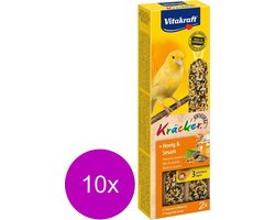 Vitakraft Kanarie Kracker Honing 2 in 1 - 10 stuks