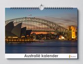 Australië verjaardagskalender 35x24 cm | Wandkalender | Maandkalender | Verjaardagskalender Volwassenen