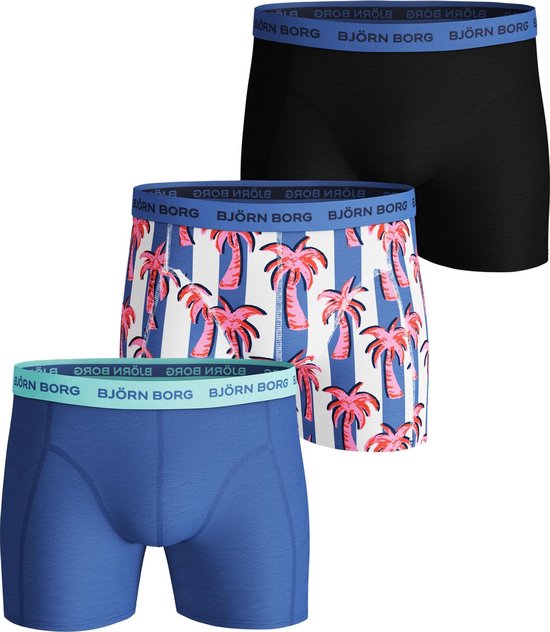 Bjorn Borg boxershorts Essential (3-pack), heren boxers normale lengte,  - Gratis verzending en retour