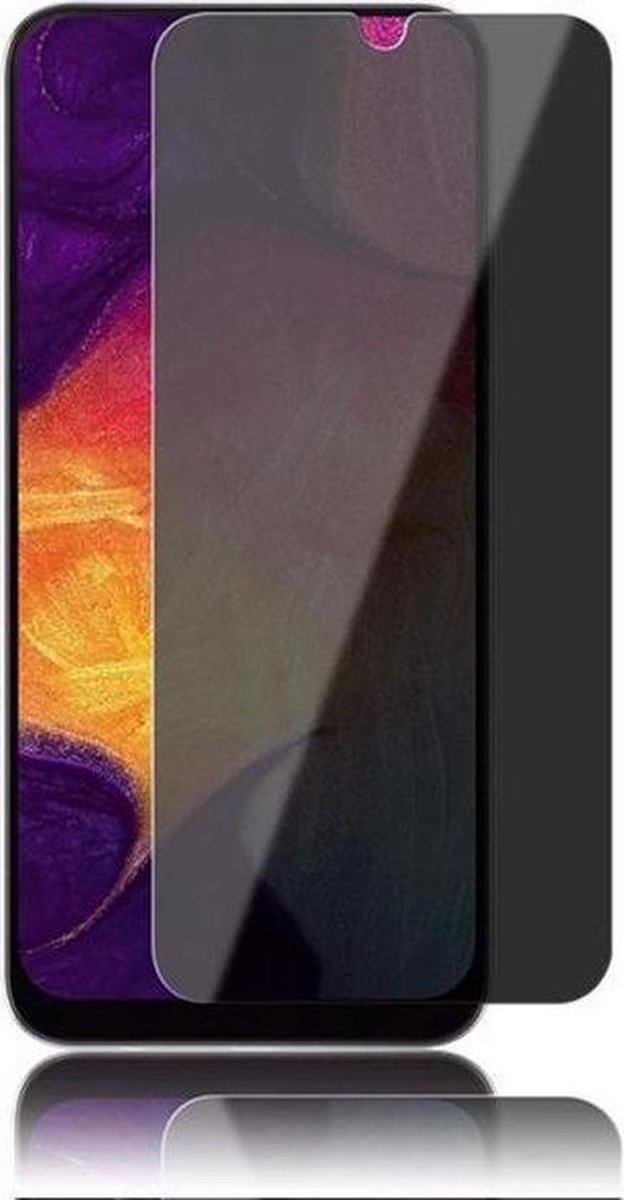Samsung A12 Screenprotector - Samsung Galaxy A12 Screen Protector Privacy Bescherm Glas