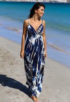 Chic by Lirette - Maxi jurk Samoa - XL - Blauw