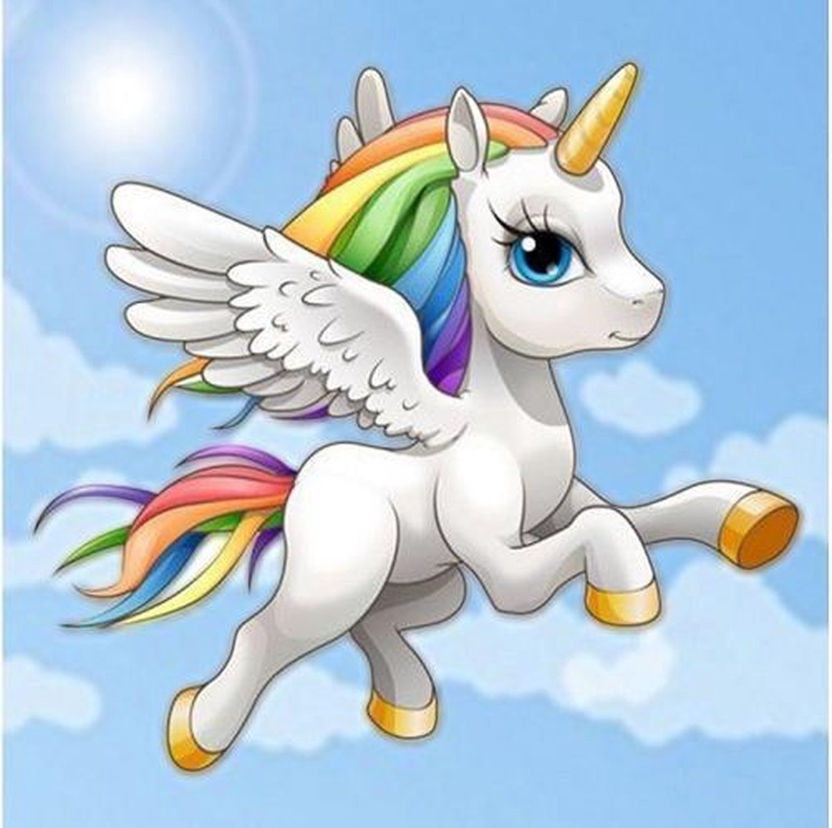 Celestial Unicorn D'art Diamond Painting