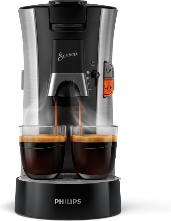 Philips Senseo Select CSA250/10 - Koffiepadapparaat - Metaal | bol