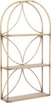 Mica Decorations Gavia Wandrek - L42 x B12 x H80 cm - Houtlook - Bruin