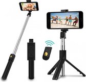 Selfie Stick Tripod met Bluetooth Afstandsbediening - 3 in 1 - Smartphone Vlog Tripod