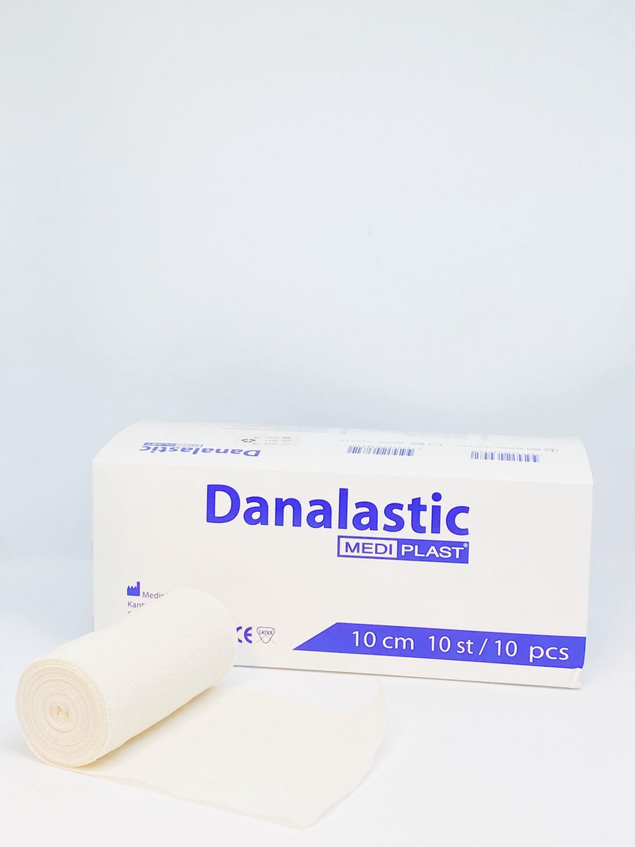 Goedkoopste Danalastic Elastisch Ondersteunend Verband 10 cm x 5 m - Doos 10 stuks