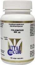 Vital Cell Life Foliumzuur 800 mcg - 100 capsules