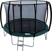 Avyna Pro-Line trampoline 14 Ø430cm met Royal Class Veiligheidsnet & gratis Trapje – Groen