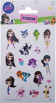 Stickervel Littles PetShop 3 stuks