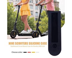 Beschermcover voor Display Segway Ninebot MAX G30 | Zwart | Dashboard Display Beschermhoes Voor Elektrische Step | Waterdicht | Vuilafstotend| Step Accessoires