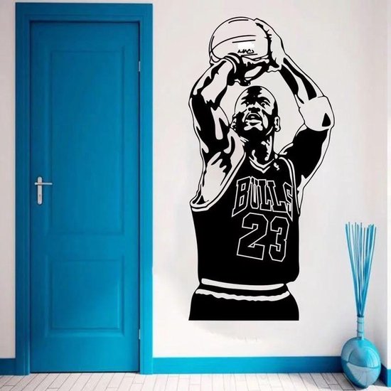 Basketbal Muursticker | Sport | Stickerheld | Decoratie | bol.com