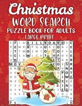Christmas Word Search Puzzle For Adults Large Print