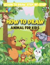 How to draw animal for kids-learn to draw step by step