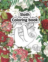 sloth coloring book