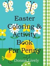 Easter Coloring & Activity Book For Penny