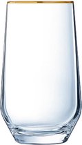 Ultime - Gouden Boord - Waterglas - 40cl - (Set van 8)
