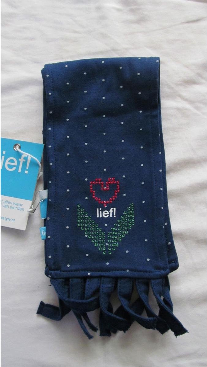 Lief! sjaal Dutch blue size 1 | bol.com