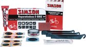 Simson Reparatiedoos E-bike Aluminium Rood/wit 14-delig
