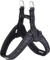 Rogz Fast Fit Harness Zwart - Harnais pour chien - 36 cm