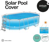 Afdekzeil Solar Zwembad Oval 549 X 274 X 122cm Voor Bestway 56710